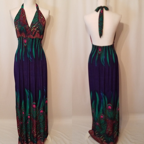 Dresses & Skirts - Colorful Halter Dress